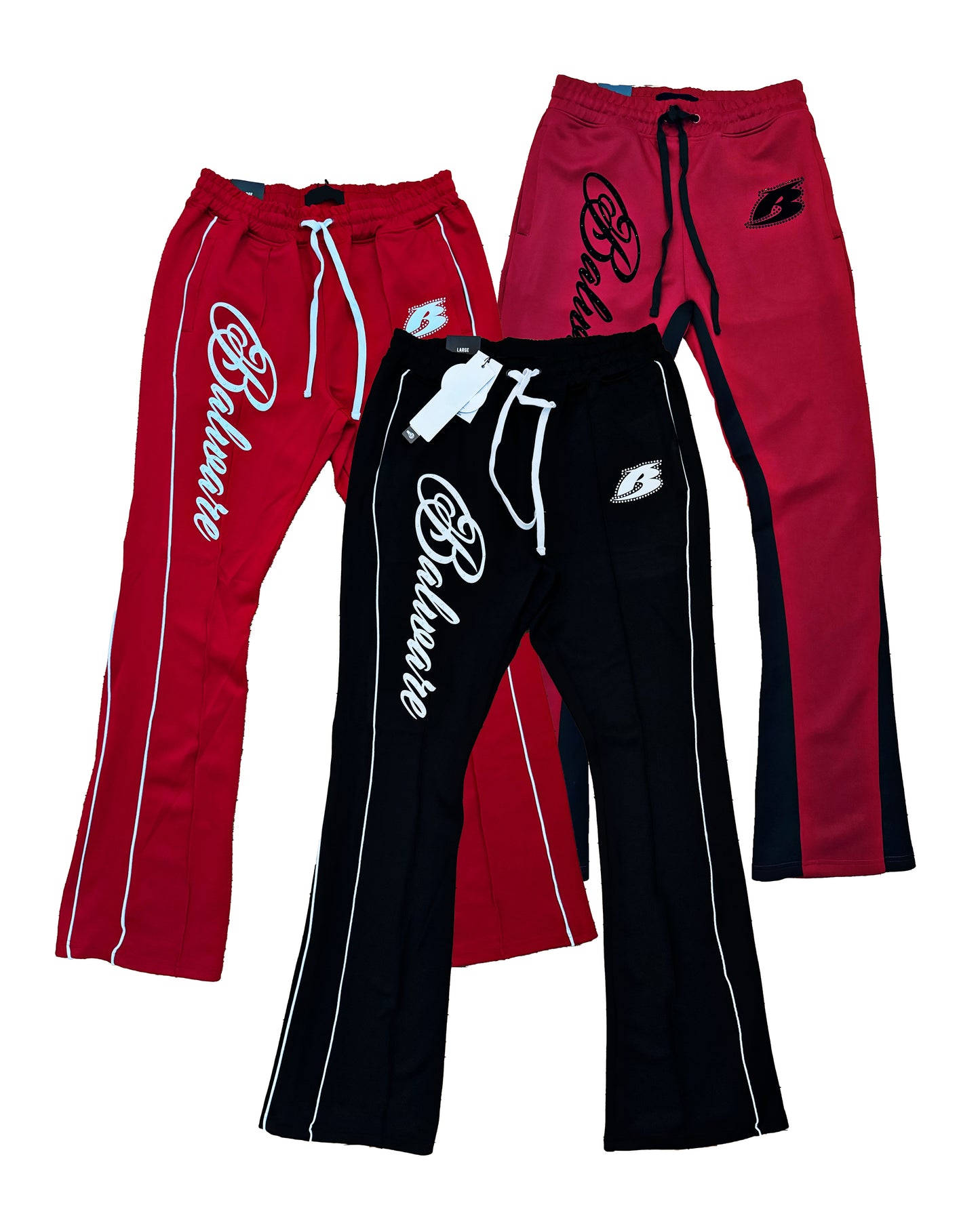 Stacked Track Pants | Balware Clothing
