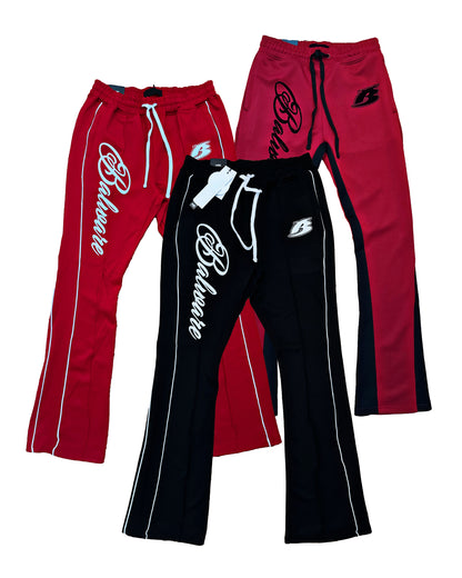 Stacked Track Pants