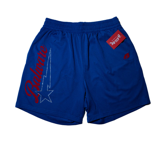 SUMMER SHORT MESH FABRIC - ROYAL