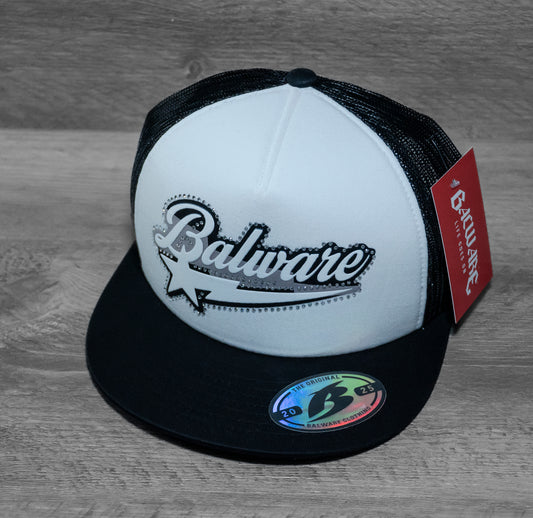 Black/White Trucker Diamond