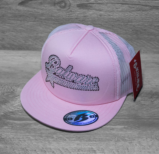 PINK White Trucker Diamond