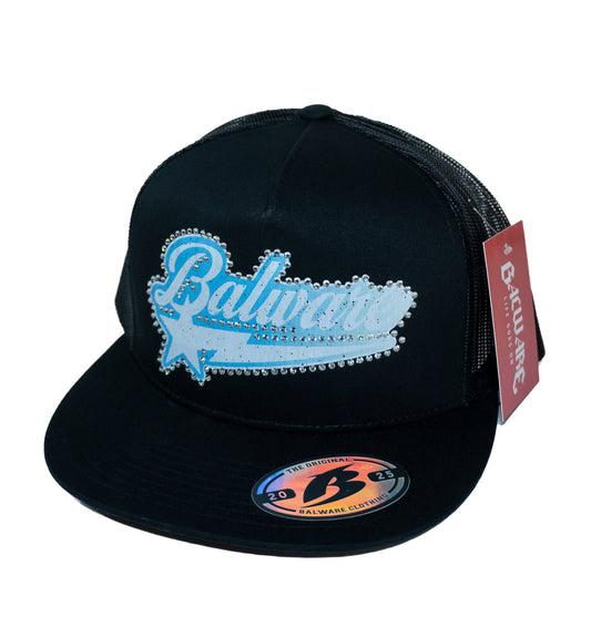 Light Hat Trucker Rhinestones