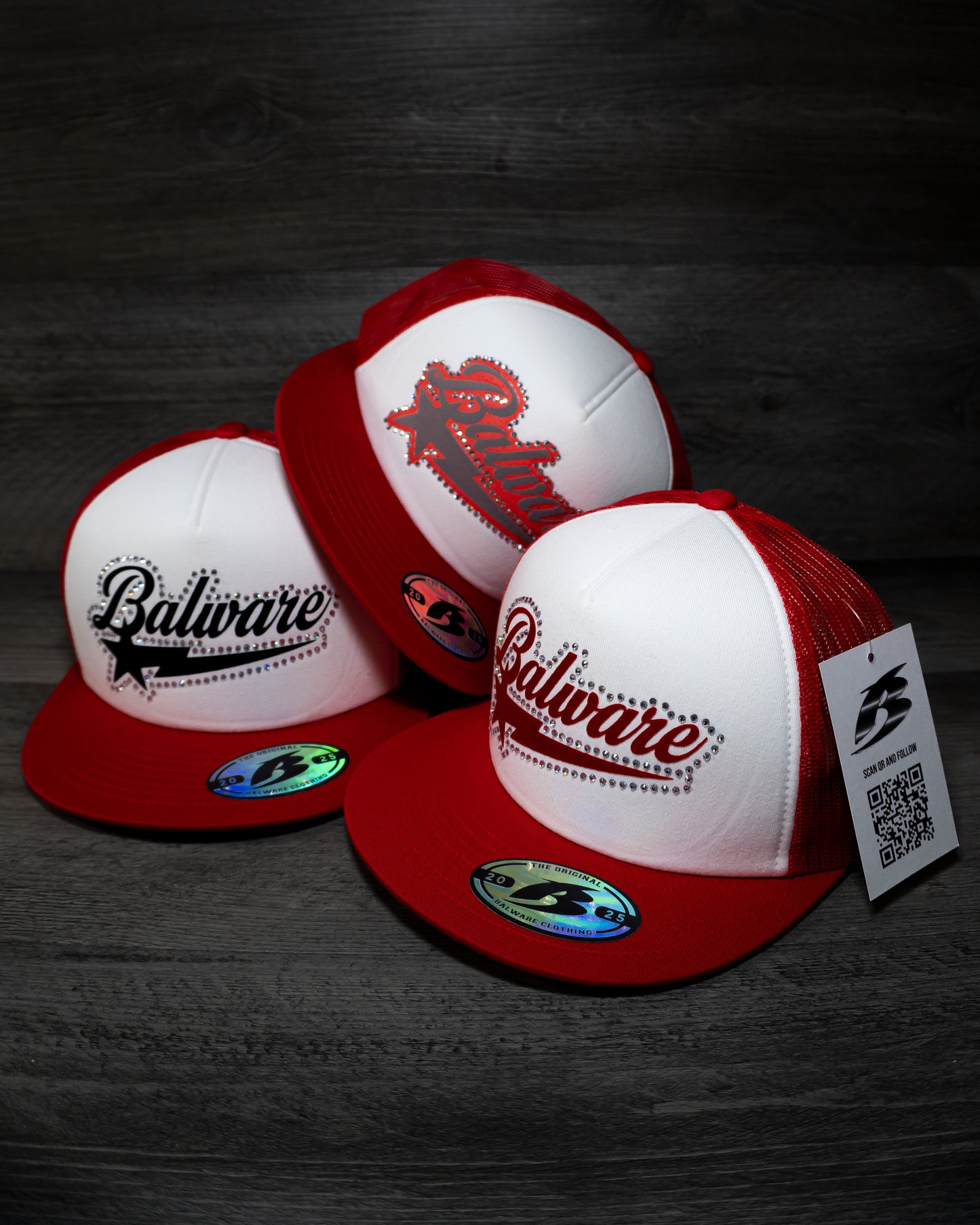 Trucker Rhinestones BLW 001